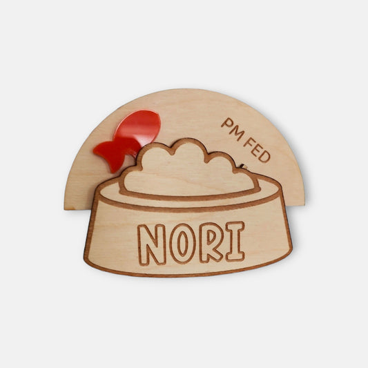 Pet Fed or Not Flip Sign