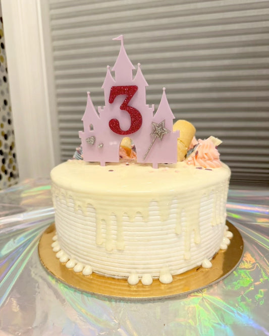 Princess Castle Cake Topper