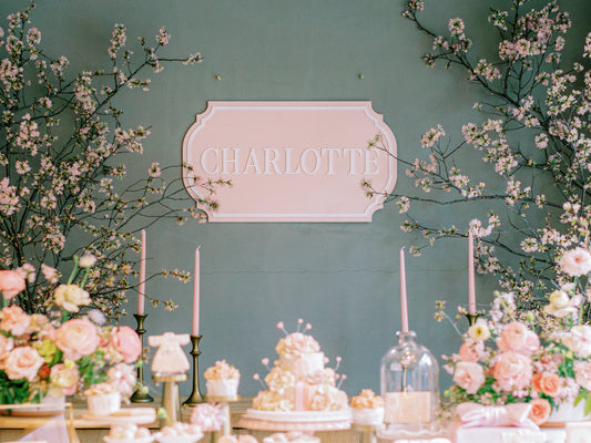 Unique Modern Korean Dohl Wood Name Sign