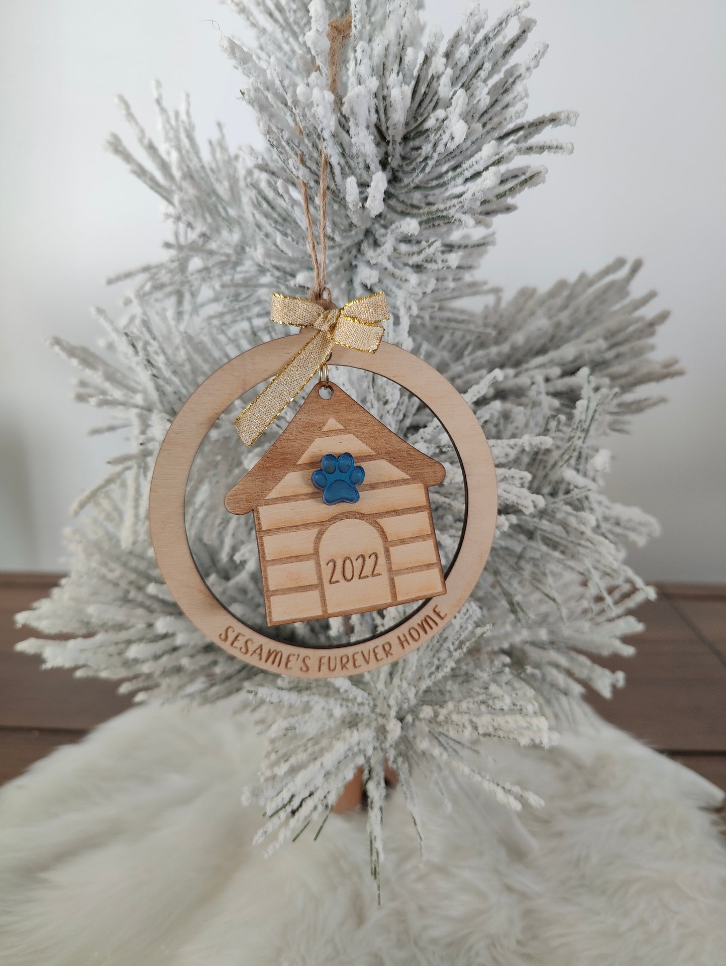 Pet Paw Ornament