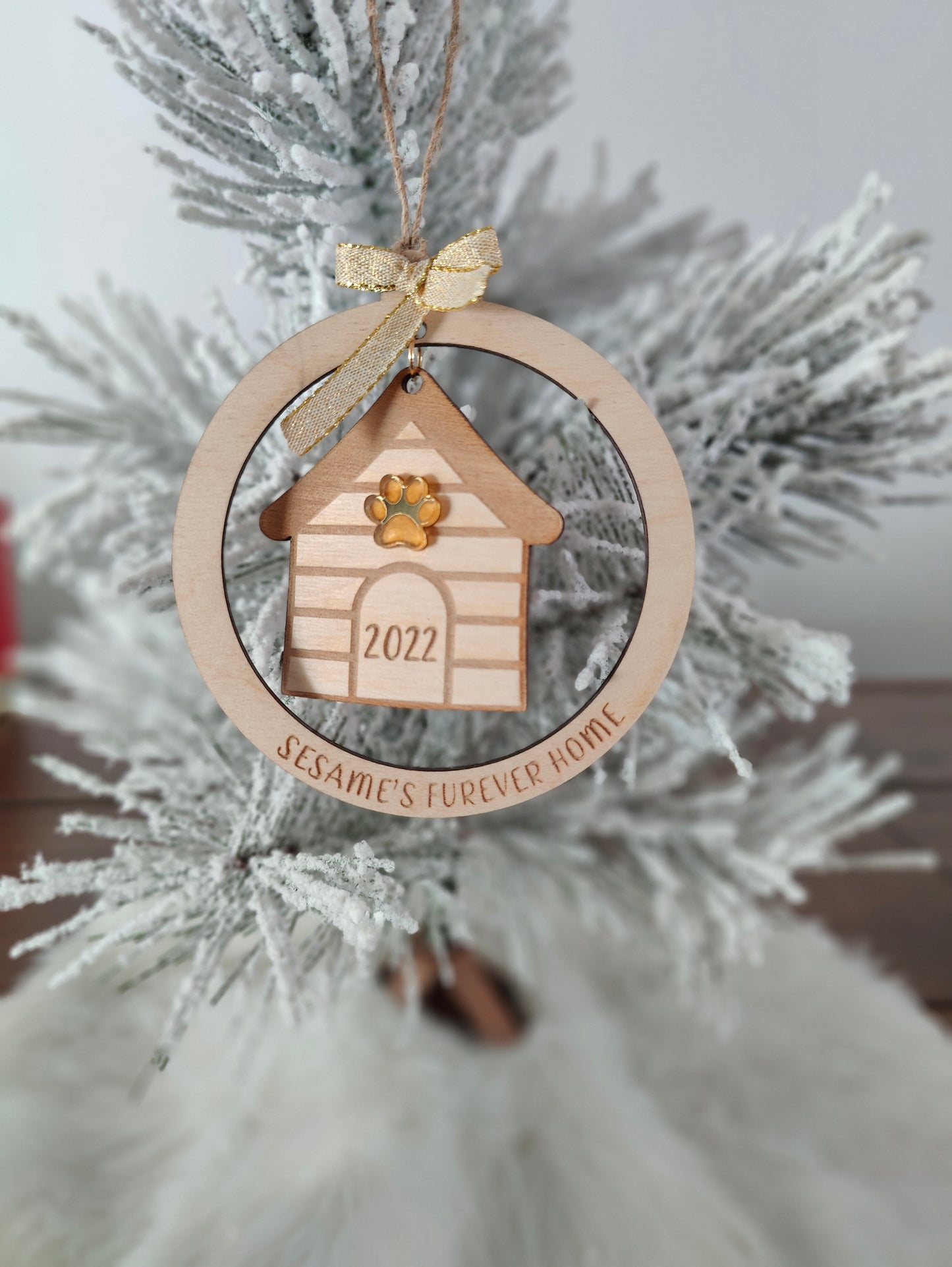 Pet Paw Ornament