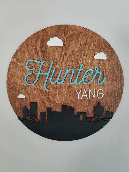 Pittsburgh Pennsylvania Name Sign